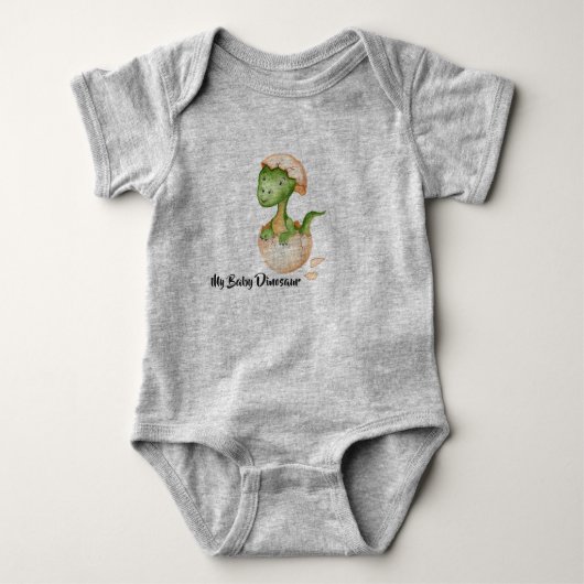 Body Mon bébé dinosaure (Devant)