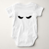 Body Mon Costume De Bébé Avec Des Lashes (Dos)