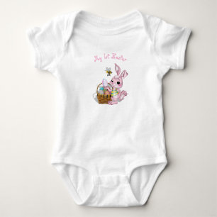 Body Mon ęr lapin rose de Pâques
