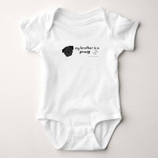 Body Mon frère est un Carlin (Devant)