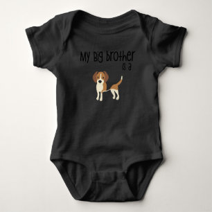 Body Mon grand frère est un Beagle, un cadeau de Baby s