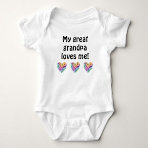Body Mon Grand-Père M'Aime Le Bodysuit Bébé