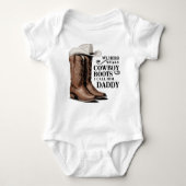 Body Mon héros porte des bottes de cowboy (Devant)