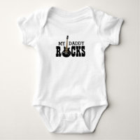 "Mon papa Rocks !" avec guitare électrique Baby Bo