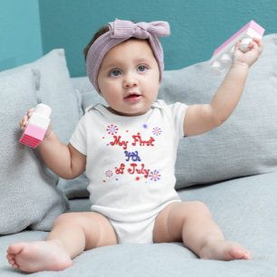 Body Mon premier 4 juillet Bodysuit bébé