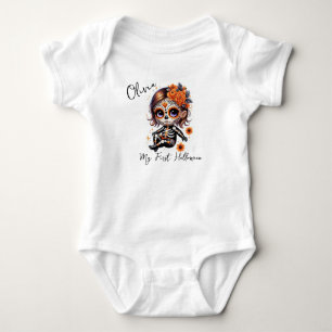 Body Mon premier crâne de sucre pour bébé d'Halloween