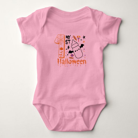Body Mon premier Halloween mignon drôle (Devant)