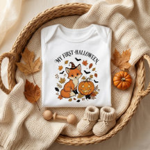 Mon premier Halloween orange