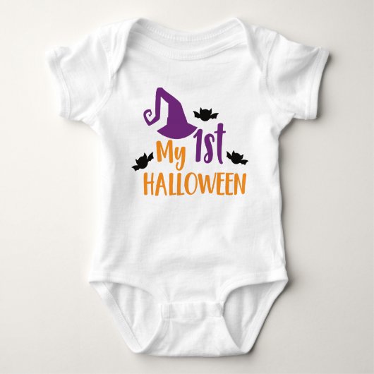 Body Mon premier Halloween, sorcière Casquette, Casquet (Devant)