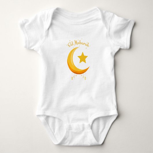 Body Mon premier maillot de bébé de la Lune de l'Aïd Ra (Devant)