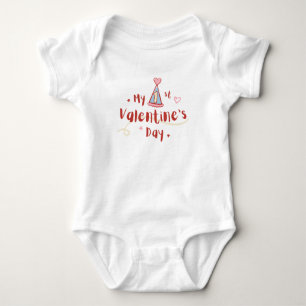 Body Mon premier maillot de bébé de la Saint Valentin