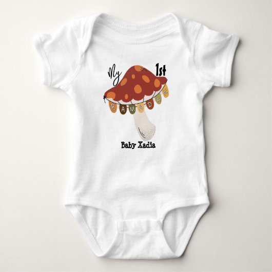 Body Mon premier maillot de bébé ramadan (Devant)