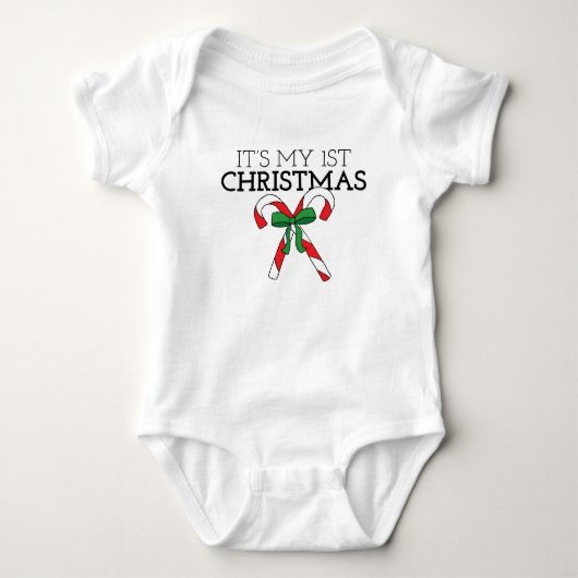 Body Mon premier Noël avec un bébé (Devant)