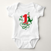 Body Mon premier Noël Dinosaure Mignon Dino (Devant)