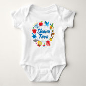 Body 🍯 🍎 🐟 Mon premier Rosh Hashanah avec Shana Tova (Devant)