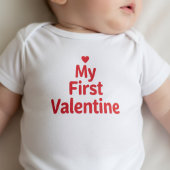 Body Mon Premier Saint-Valentin Tenue de Saint-Valentin
