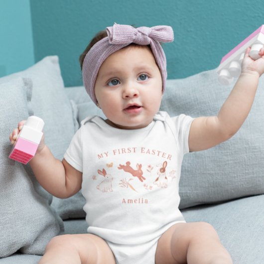 Body Mon premier vêtement pour fille de Pâques