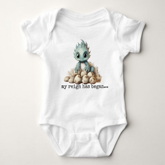 Body MON REIGN A COMMENCÉ bébé dragon cadeau mignon pou (Devant)