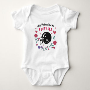 Body Mon Valentin est Football Invitation Carte postale