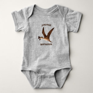 Body Monogram Jurassique animal sauvage gris marron mig
