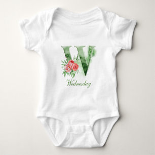 Body Monogramme personnalisé personnalisé Bodysuit