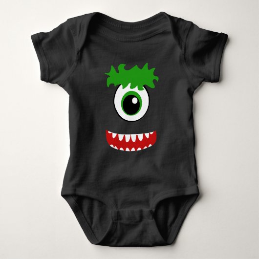 Body Monstre mignon souriant borgne (Devant)
