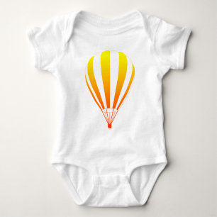 Body montgolfière de fond de soleil