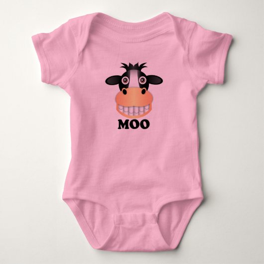 Body Moo - Baby Jersey Bodysuit (Devant)