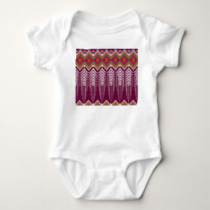 Body Motif ethnique géométrique traditionnel