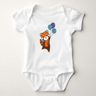 Body Mouches Rouges Panda Ballons mignons Animaux Pour 