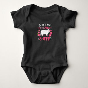 Body Mouton Rose Juste Une Fille Qui Aime Les Moutons