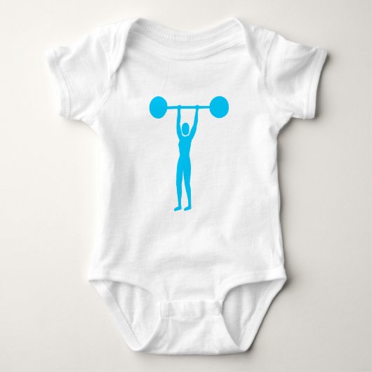 Body Musculation 02 - Bleu ciel (Devant)