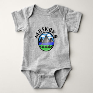 Body Muskoka Design (Version 2) - Bodysuit Baby Jersey
