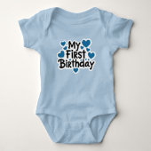 Body My First Birthday bodysuit (Devant)