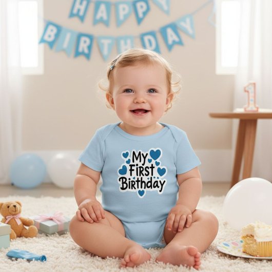 Body My First Birthday bodysuit