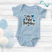 Body My First Birthday bodysuit