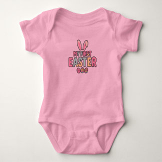 Body My First Easter Baby Bodysuit Cute Bunny Oufit