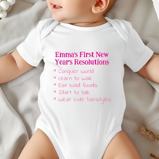 Body My First New Year's Resolutions, Girl, Funny   