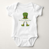 Body "My First St. Patrick's Day" Personnalisé (Devant)