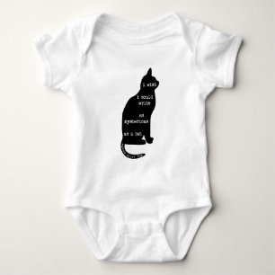 Body Mystérieux comme un chat Edgar Allan Poe Citation