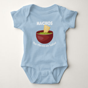 Body Nachos, La Salade Mexicaine - Bodysuit Baby Jersey
