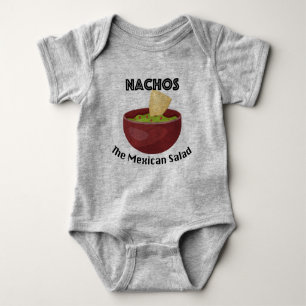 Body Nachos, La Salade Mexicaine - Bodysuit Baby Jersey