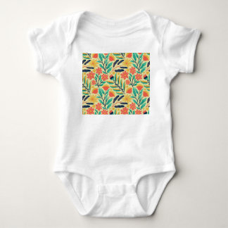 Body Nature Foliage : Floral Motif sans joint.