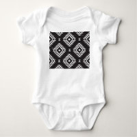 Navajo Géométrique : Tribal Blanc Noir.
