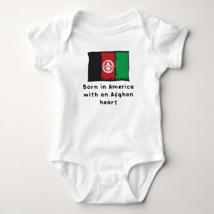 Body Né En Amérique Avec Un Coeur Afghan Cute Afghani