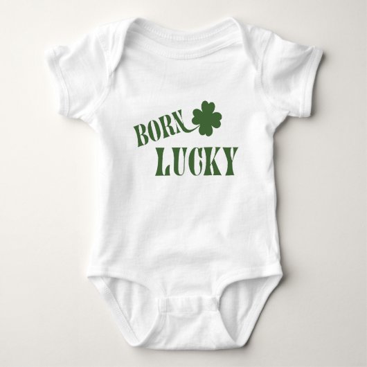 Body Né Lucky St patrick Bodysuit (Devant)