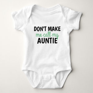 Body Ne me fais pas appeler ma tante - pour le nouveau