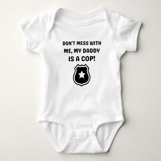Body Ne me manque pas Mon DAddy est un fou de flic (Devant)