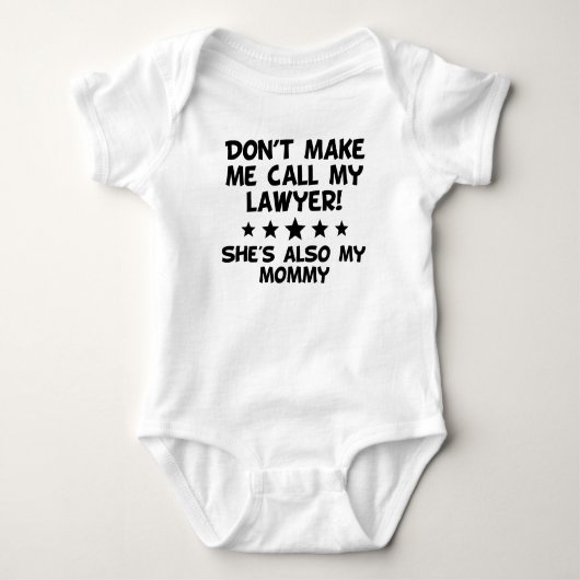 Body Ne m'incitez pas à appeler mon avocat également ma (Devant)