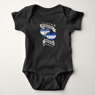 Body Nicaragua Honduras Drapeaux cardiaques Nicaragua H